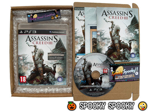 Assassins creed iii ps3 uk - assassins,