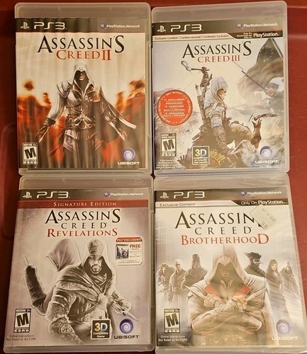 Ps3 assassin creed iii e - creed, ii,
