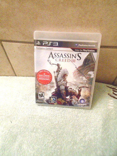 Assassin creed iii sony - assassin's,
